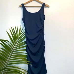 VINTAGE LE CHATEAU Ruched Bodycon Dress